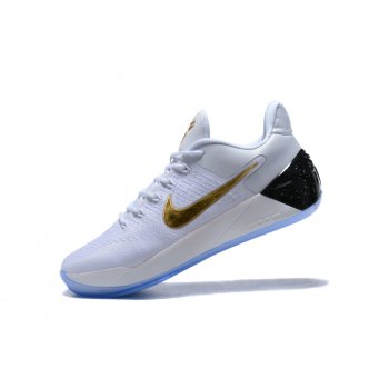 Nike Kobe A.D. White Metallic Gold-Black Shoes